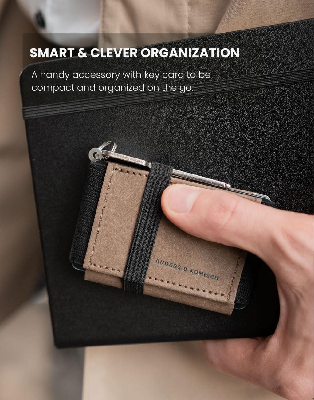 Slim wallet coin pocket I Unique design from Berlin
